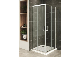 Santechnikos prekės. Vonios įranga. Dušo kabinos ir padėklai. Dušo kabina MOG 90x90x185mm 
