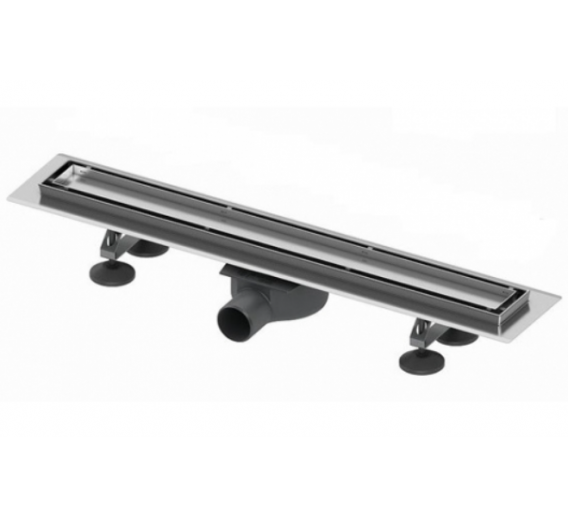 Santechnikos prekės. Vonios įranga. Trapai ir dušo latakai. Dušo latakas su dvipusėmis grotelėmis TECElinus 2in1 700mm