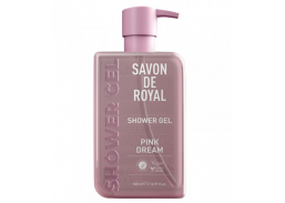 Švaros prekės. Kūno ir plaukų priežiūros priemonės. Dušo želė Savon De Royal Miracle Pink Dream 500ml 