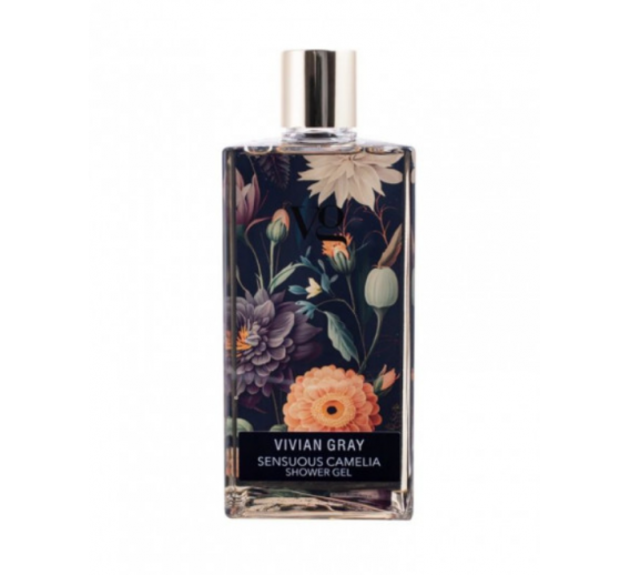 Švaros prekės. Kūno ir plaukų priežiūros priemonės. Dušo želė Sensual Camelia 350ml