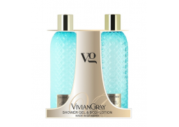 Švaros prekės. Kūno ir plaukų priežiūros priemonės. Dušo želės ir kūno losjono rinkinys Jasmine 2x300ml