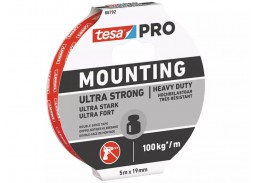 Dvipusio lipnumo juosta Tesa Mounting Ultra Strong 5 m x 19 mm 