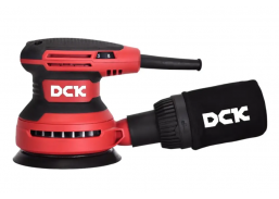 Darbo įrankiai. Elektriniai ir akumuliatoriniai įrankiai. Šlifuokliai, poliruokliai. Ekscentrinis šlifuoklis DCK 125mm 380W 26/8-KSA02-125