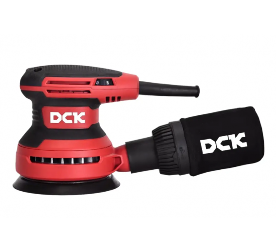 Darbo įrankiai. Elektriniai ir akumuliatoriniai įrankiai. Šlifuokliai, poliruokliai. Ekscentrinis šlifuoklis DCK 125mm 380W 26/8-KSA02-125