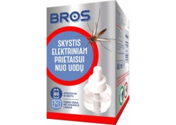 Sodo ir daržo prekės. Laisvalaikio prekės. Apsauga nuo uodų ir erkių ar kt.. Elektrinio fumigatoriaus skystis nuo uodų Bros 