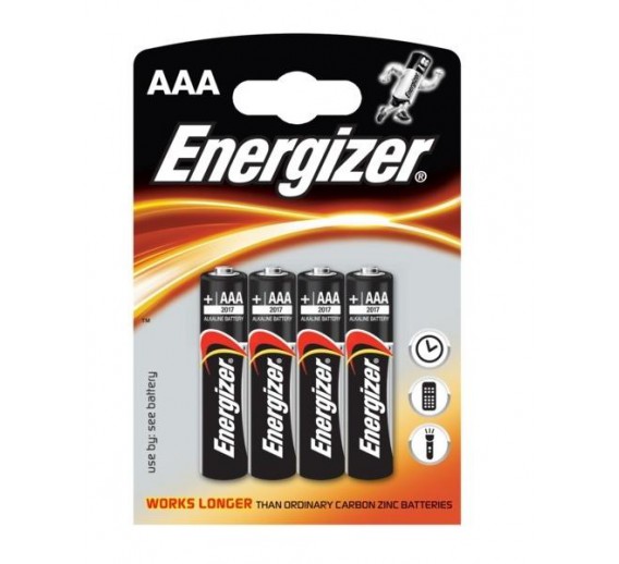 Elektronikos prekės. Elementai - baterijos. Elementai AAA Energizer BASE MIN2400/E92 