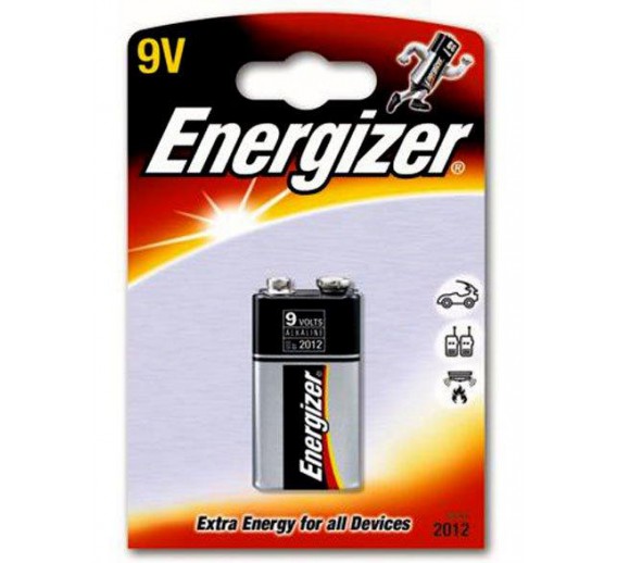 Elementas 9V Energizer 