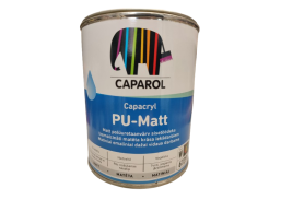 Dažai. Dažai, dažymo įrankiai, dažymo juostos. Emaliniai dažai. Emalė Capacryl PU Matt XW 0,75l balta 