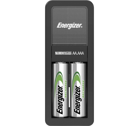 Elektros prekės. Moduliniai automatikos komponentai. Maitinimo šaltiniai, įkrovikliai. Energizer Mini kroviklis + 2AA 2000mAh 