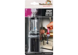 Dažai. Glaistas, gruntas, klijai, skiedikliai. Klijai. Epoksidiniai klijai TECHNICQLL 396/P58 metalui 2x12 ml