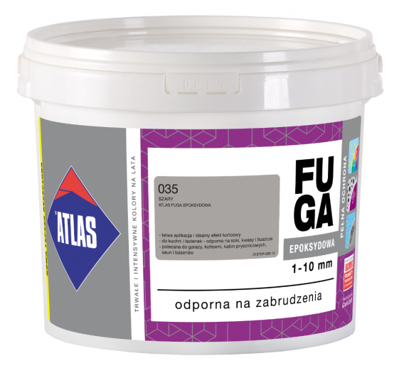 Vidaus apdailos prekės. Plytelės. Glaistai plytelėms. Epoksidinis plytelių glaistas 2kg 