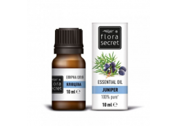 Švaros prekės. Pirties prekės. Šampūnai, muilai, antpilai ir kvapai pirtims. Eterinis aliejus Flora Secret kadagių 10ml