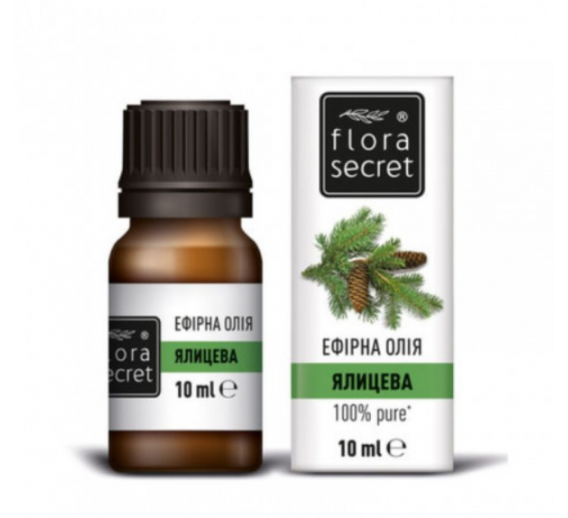 Švaros prekės. Pirties prekės. Šampūnai, muilai, antpilai ir kvapai pirtims. Eterinis aliejus Flora Secret kėnių 10ml