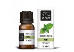 Švaros prekės. Pirties prekės. Šampūnai, muilai, antpilai ir kvapai pirtims. Eterinis aliejus Flora Secret mėtų 10ml