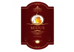 Sodo ir daržo prekės. Vyno gamybos įranga, medžiagos vyno gamybai. Etiketė BORDO Lietuviškas Midus 