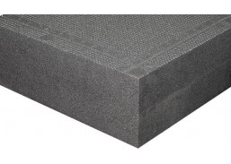 Statybinės medžiagos. Šiltinimo medžiagos. Putų polistirenas. Pilkas fasadinis polistirenas. Forminis polistireninis putplastis FF-EPS100, 150x600x1200 mm 