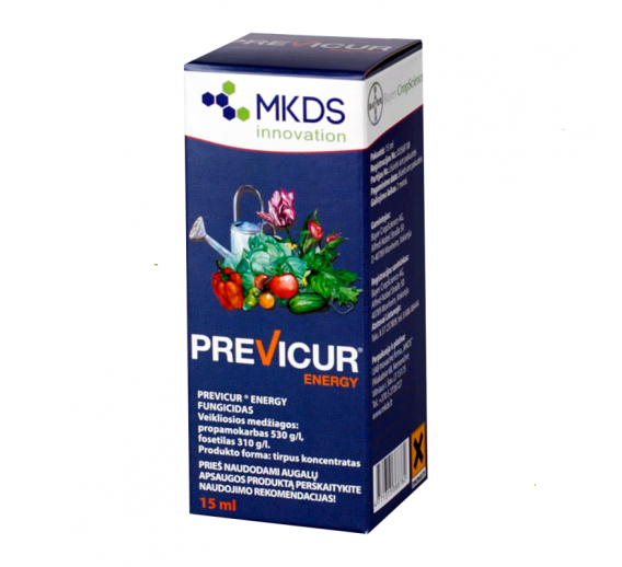 Sodo ir daržo prekės. Augalų apsaugos priemonės. Fungicidai. Fungicidas Previcur Energy 15 ml Sodo ir daržo prekės. Augalų apsaugos priemonės. Fungicidai. Fungicidas Previcur Energy 15 ml