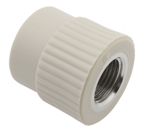 Santechnikos prekės. Vamzdynų sistemos. PPR plastikinis vamzdynas. FV perėjimai. FV-PLAST PPR perėjimas D-50mmx1 1/2