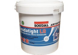 Statybinės medžiagos. Hidroizoliacinės medžiagos. Hidroizoliacinės mastikos ir mišiniai. Garo izoliacinė mastika SOUDAL SOUDATIGHT LQ balta 4,5 kg 