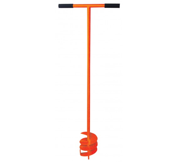 Sodo ir daržo prekės. Sodo ir daržo inventorius, įrankiai. Sodo ir daržo įrankiai. Kastuvai, semtuvai, šakės. Geležinis grąžto formos sodintuvas VERTAS