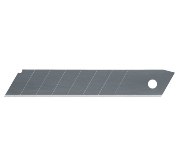 Darbo įrankiai. Mechaniniai įrankiai. Peiliai ir geležtės. Atsarginės geležtės peiliams. Geležtė nulaužiama 18x0.5 mm 10 vnt. 