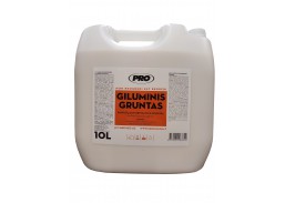 Dažai. Glaistas, gruntas, klijai, skiedikliai. Gruntai. Gruntas betonui, plokštėms. Giluminis gruntas PRO 10l 