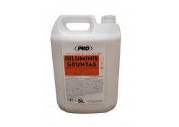 Dažai. Glaistas, gruntas, klijai, skiedikliai. Gruntai. Gruntas betonui, plokštėms. Giluminis gruntas PRO 5l 
