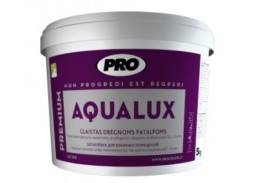 Dažai. Glaistas, gruntas, klijai, skiedikliai. Glaistai. Specialios paskirties glaistas. Glaistas drėgnoms patalpoms AQUA LUX 1,5 kg 