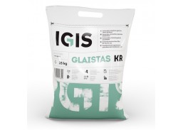 Dažai. Glaistas, gruntas, klijai, skiedikliai. Glaistai. Statybinis glaistas. Glaistas IGIS KR maišuose po 28 kg 