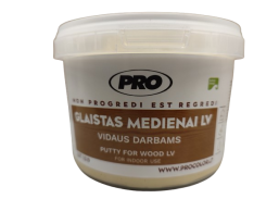 Dažai. Glaistas, gruntas, klijai, skiedikliai. Glaistai. Glaistas medienai, parketo glaistas. Glaistas medžiui LV PRO, pušies sp., 1 kg 