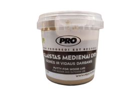 Dažai. Glaistas, gruntas, klijai, skiedikliai. Glaistai. Glaistas medienai, parketo glaistas. Glaistas medžiui LVD PRO, ąžuolo sp., 0,5 kg 
