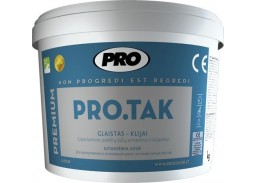 Dažai. Glaistas, gruntas, klijai, skiedikliai. Glaistai. Specialios paskirties glaistas. Glaistas PRO.TAK gipso kartono plokščių siūlėms 1.5 kg 