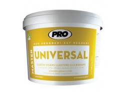 Dažai. Glaistas, gruntas, klijai, skiedikliai. Glaistai. Statybinis glaistas. Glaistas UNIVERSAL 15 kg 