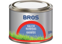 Sodo ir daržo prekės. Augalų apsaugos priemonės. Kenkėjų naikinimo priemonės. Granuliuotas kalcio karbidas BROS 500 g.