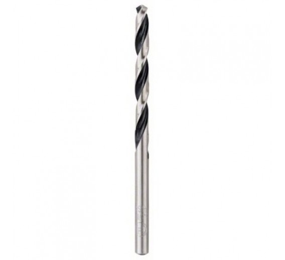 Darbo įrankiai. Įrankių priedai. Grąžtai metalui. Standartiniai metalo grąžtai DIN338. Grąžtas metalui Bosch PointTeQ, d-4,8x86 mm, 1 vnt. 