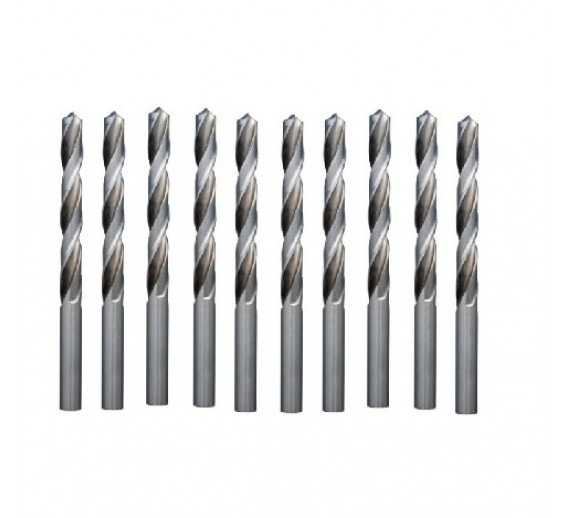 Darbo įrankiai. Įrankių priedai. Grąžtai metalui. Standartiniai metalo grąžtai DIN338. Grąžtas metalui D 4.50 mm DIN 338 10 vnt. 