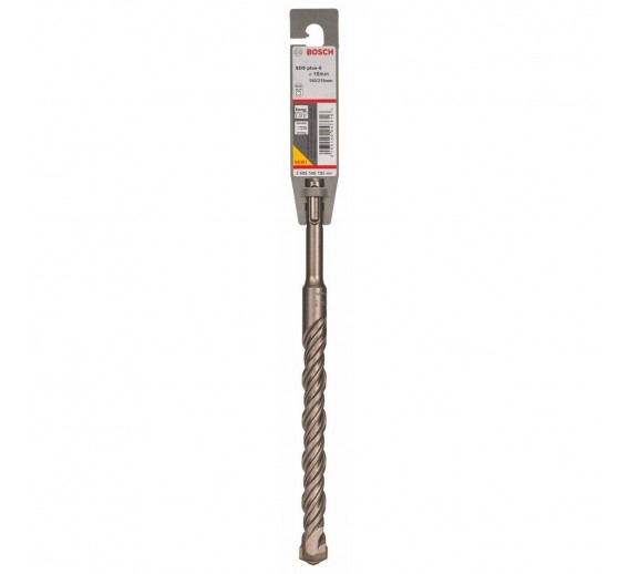 Darbo įrankiai. Įrankių priedai. Grąžtai betonui. SDS PLUS grąžtai. Gražtas SDS plus 16x210 mm BOSCH S4L 2608596185 