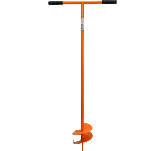 Sodo ir daržo prekės. Sodo ir daržo inventorius, įrankiai. Sodo ir daržo įrankiai. Grėbliai, kauptukai. Grąžtas žemei Flo 170 mm 112 cm 