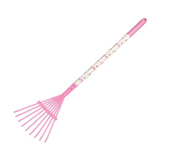 Sodo ir daržo prekės. Sodo ir daržo inventorius, įrankiai. Sodo ir daržo įrankiai. Grėbliai, kauptukai. Grėbliukas Greenmill Kids GR0146AD Pink 