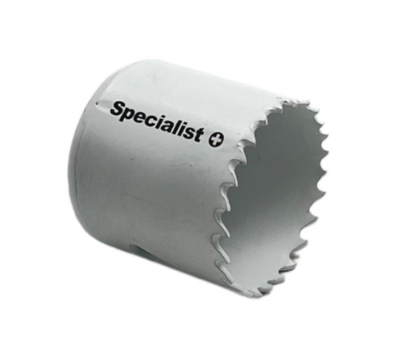 Darbo įrankiai. Įrankių priedai. Gręžimo karūnos. Karūnos Bi-Metal. Gręžimo karūna Specialist+ bi-metal 51 mm 