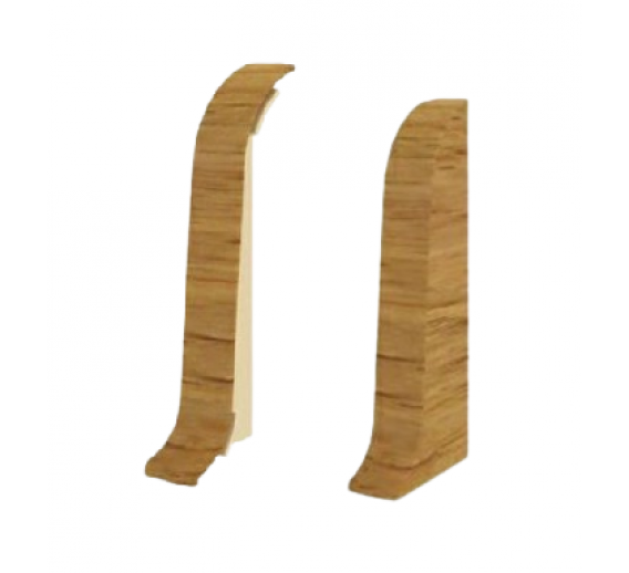 Vidaus apdailos prekės. Apdailos, sujungimo profiliai. Grindjuostės. Grindjuostės Vox Smart. Grindj užbaigimo kampas 5105 Smart Alyvuotas ąž 4 vnt. 