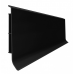 Vidaus apdailos prekės. Apdailos, sujungimo profiliai. Grindjuostės. Grindjuostės Vox Smart. Grindjuostė PVC Linela 412 black 200x8x1,6 