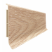 Vidaus apdailos prekės. Apdailos, sujungimo profiliai. Grindjuostės. Grindjuostės Vox Smart. Grindjuostė PVC Oak Adelaide Linela 410 200x8x1,6 
