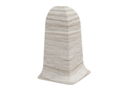 Vidaus apdailos prekės. Apdailos, sujungimo profiliai. Grindjuostės. Grindjuostės Vox Smart. Grindjuostės išorinis kampas SMART 5101 Sibiro ąžuolas 2 vnt.