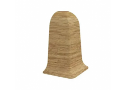 Vidaus apdailos prekės. Apdailos, sujungimo profiliai. Grindjuostės. Grindjuostės Vox Smart. Grindjuostės išorinis kampas SMART 521 Antikinis ąžuolas 2 vnt.