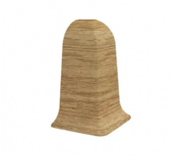 Vidaus apdailos prekės. Apdailos, sujungimo profiliai. Grindjuostės. Grindjuostės Vox Smart. Grindjuostės išorinis kampas SMART 521 Antikinis ąžuolas 2 vnt.