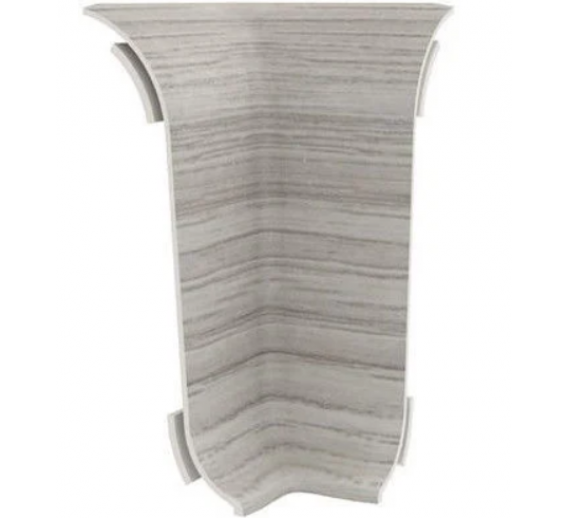 Vidaus apdailos prekės. Apdailos, sujungimo profiliai. Grindjuostės. Grindjuostės Vox Smart. Grindjuostės vidinis kampas SMART 5102 Norvegijos eglė 