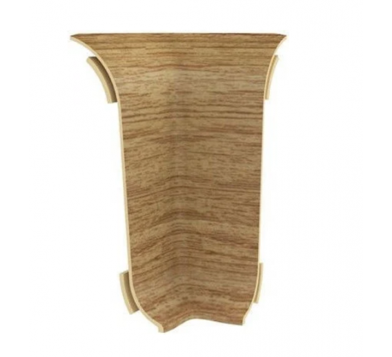 Vidaus apdailos prekės. Apdailos, sujungimo profiliai. Grindjuostės. Grindjuostės Vox Smart. Grindjuostės vidinis kampas SMART 521 Antikinis ąžuolas 2 vnt.