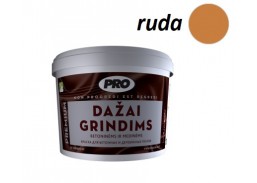 Dažai. Dažai, dažymo įrankiai, dažymo juostos. Grindų dažai. Grindų dažai PRO ruda, 2,7l 