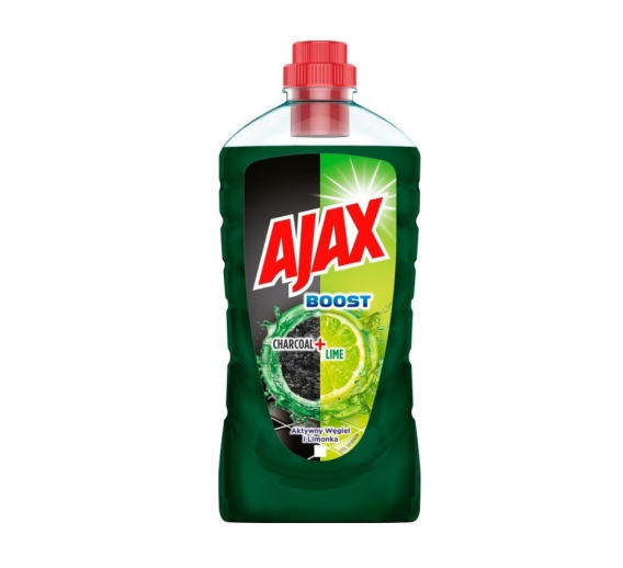 Švaros prekės. Buitinė chemija, valikliai. Grindų ploviklis Ajax 1 l žalioji citrina 